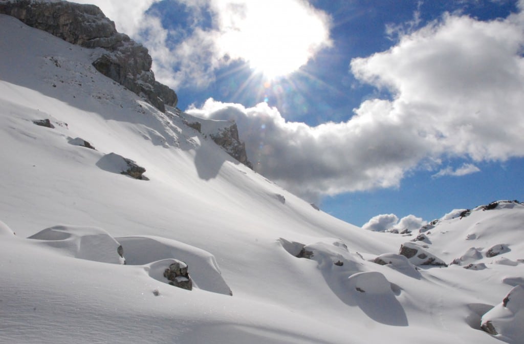 schneeschuhwandern im Rofan