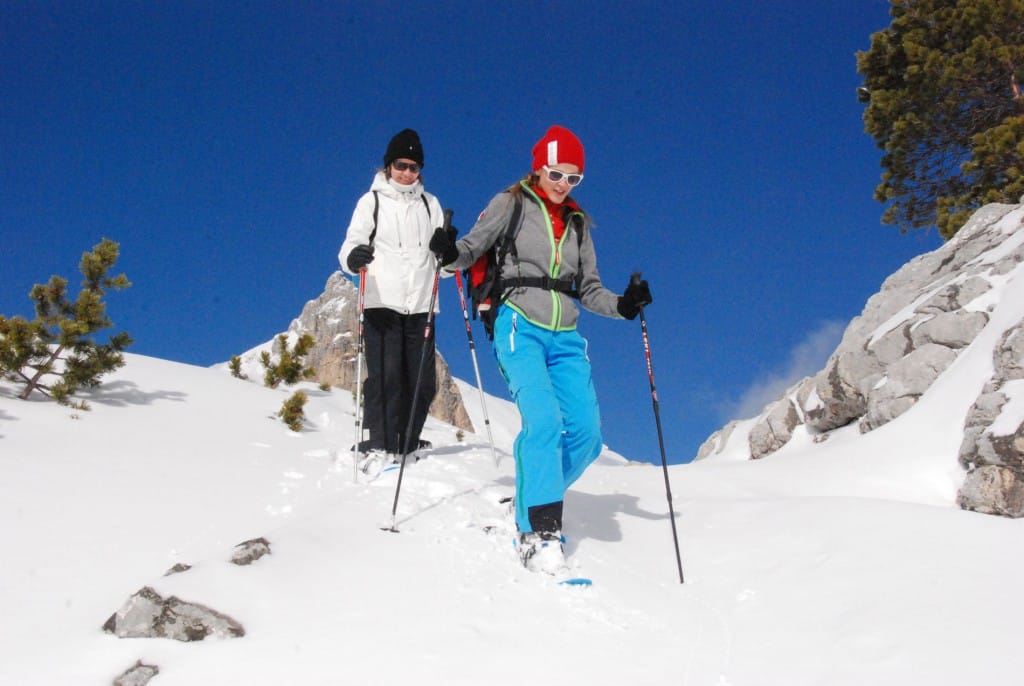 schneeschuhwandern am rofan