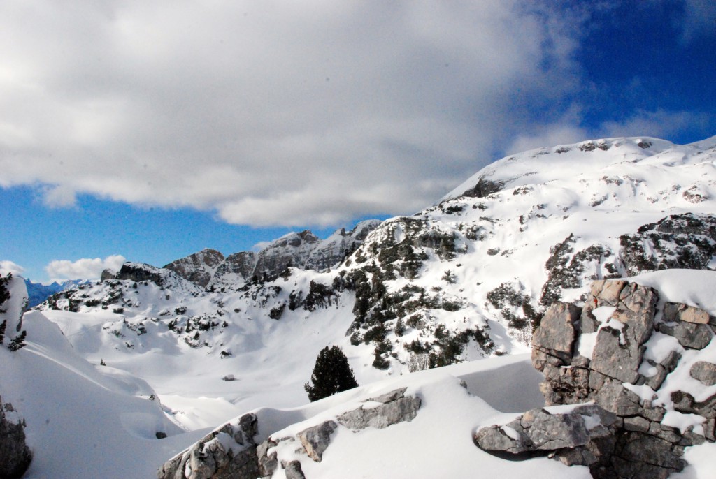 schneeschuhwandern am Rofan