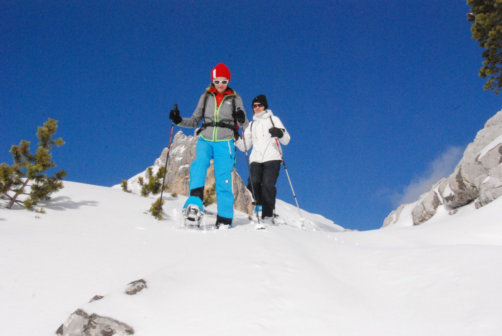 schneeschuhwandern am rofan