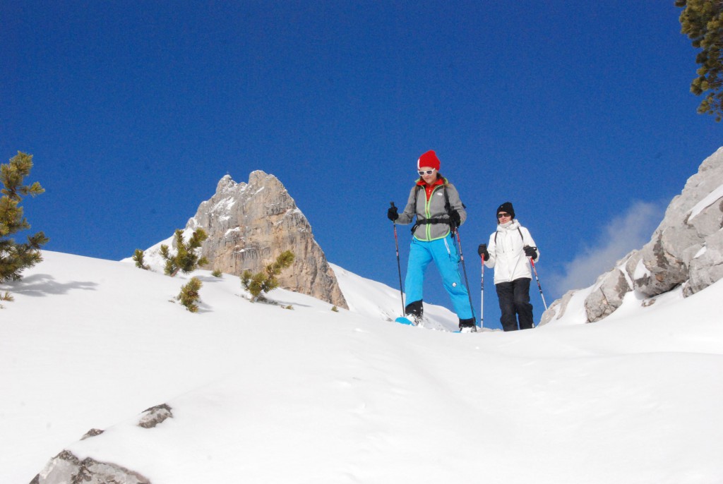 schneeschuhwandern am rofan