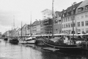 Spaziergang in Kopenhagen am Hafen
