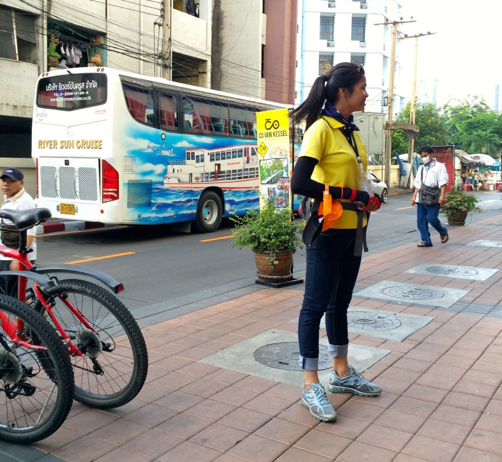 Guide mit dem Fahrrad durch Bangkok