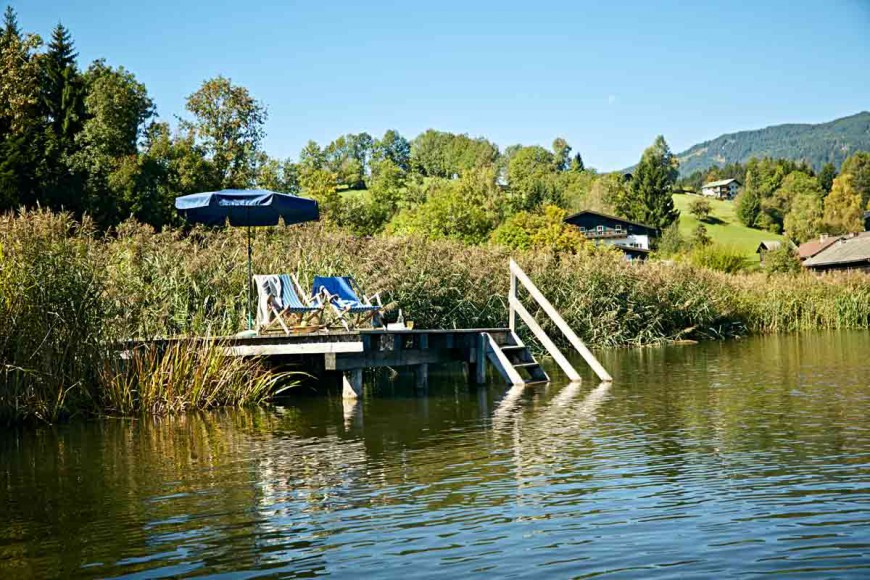 Der Seehof in Goldegg Badesee