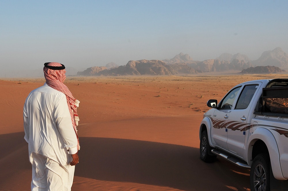Jordanien-Wüste-Wadi-Rum