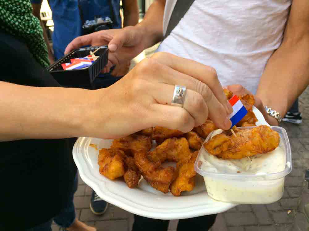 Foodtour durch Amsterdam fish-and-chips