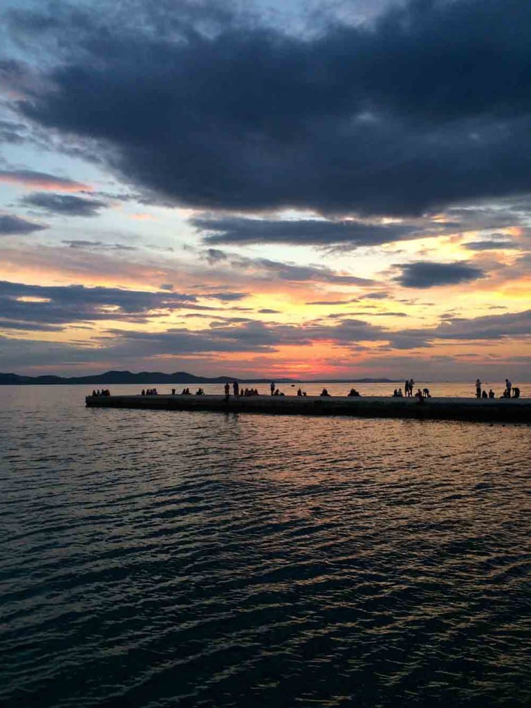 Sonnenuntergang Zadar