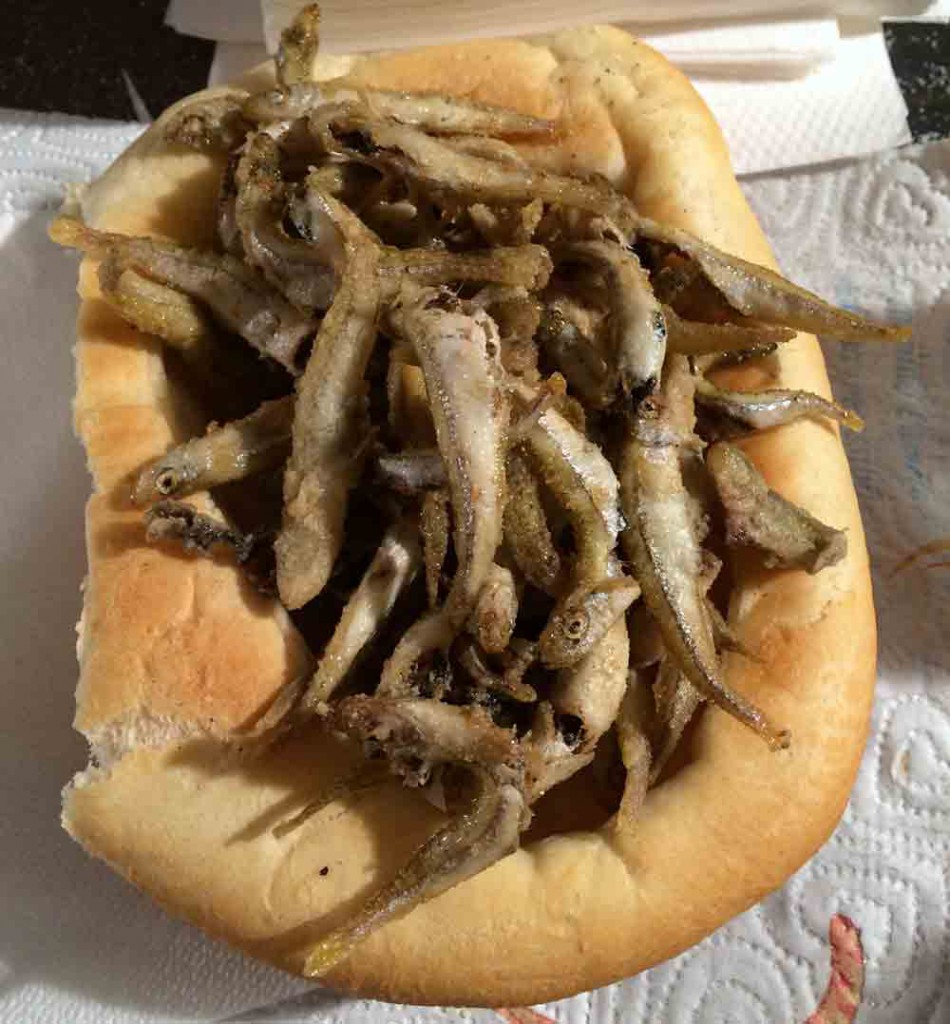 Sardinen im Brot Zadar