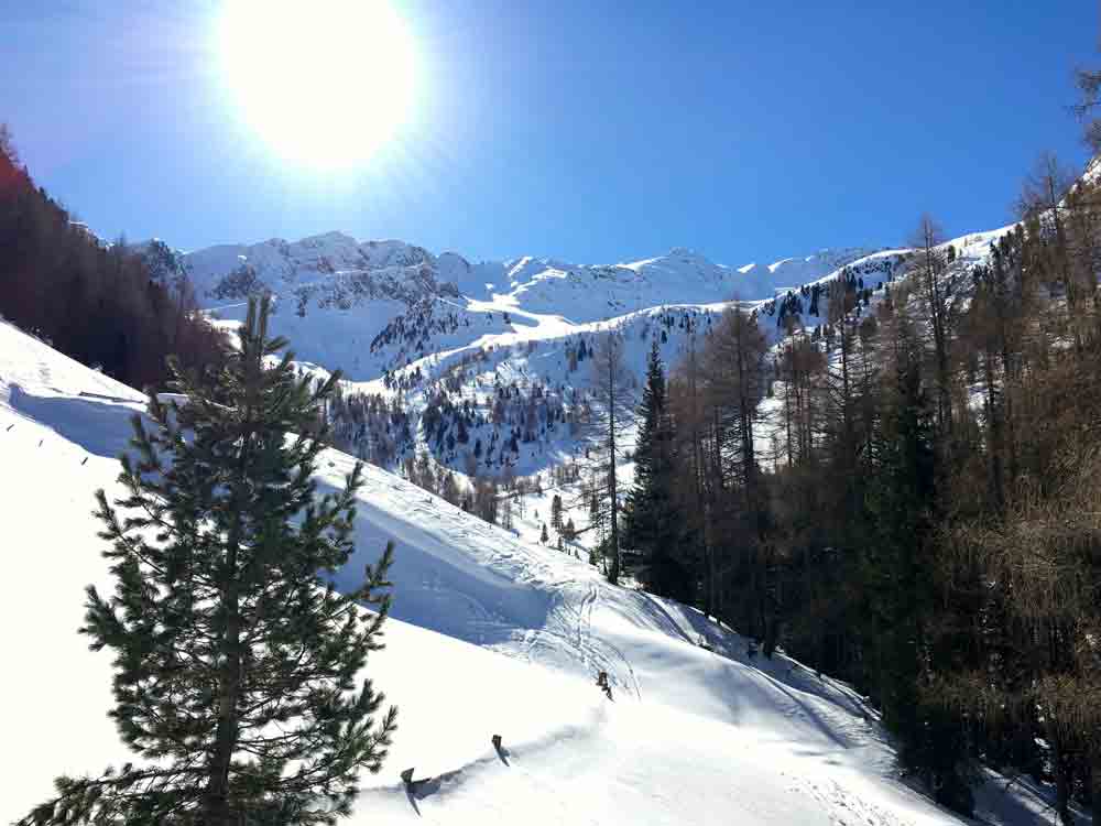 Schneeschuhwanderung-Steinzgeralm-Suedtirol-Kronplatz-©LOOPINGMAGAZIN_8185