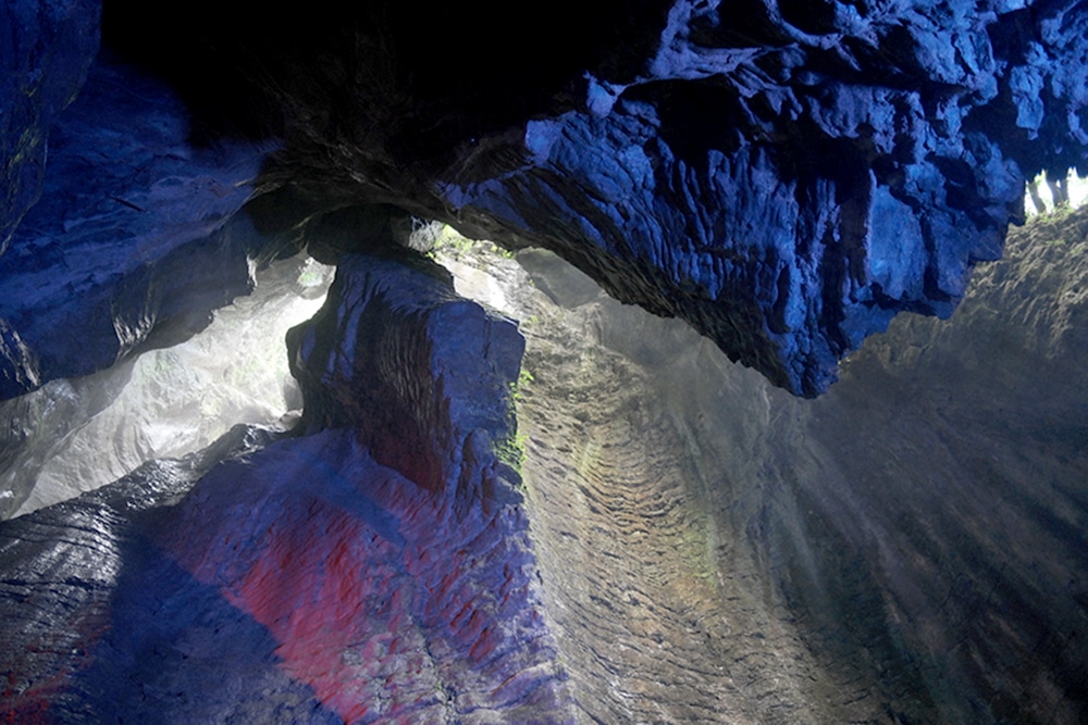 Gardasee Wasserfall Cascata Varone blaue Grotte