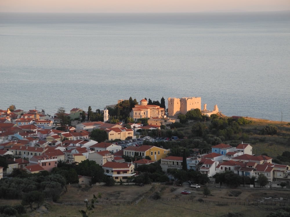 Aussicht-Pythagorio-griechische-insel-Samos-©looping