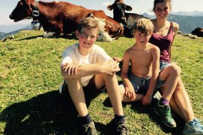 Wandern mit Kindern: auf der Alm