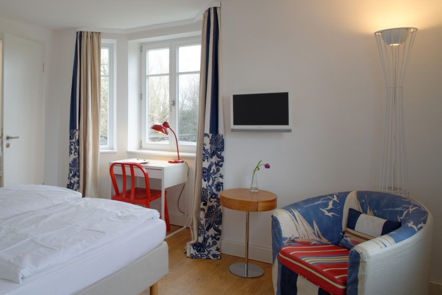 Doppelzimmer im Charlottenhof ein traumhaftes Hotel an der Ostsee