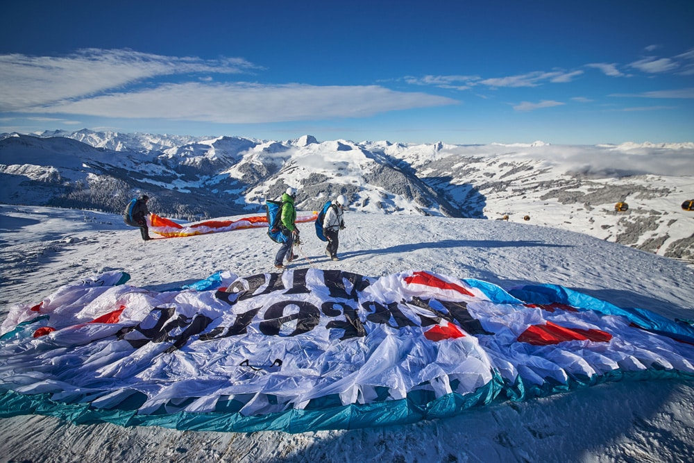 Paragliden in Saalbach Hinterglemm