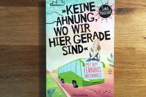 Buch für die Reisen mit Fernbus.