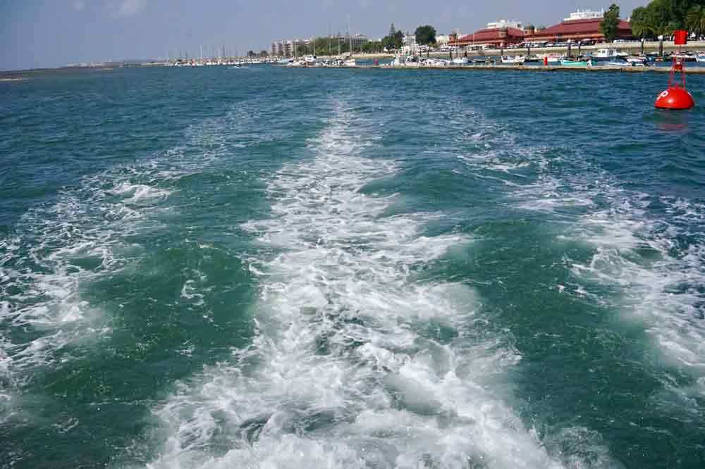 Überfahrt nach Ilha da Culatra eine Insel die keiner kennt