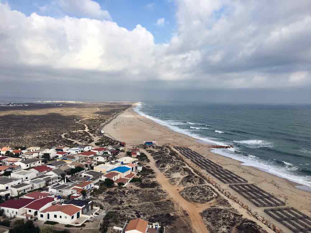 Aussicht vom Leuchtturm auf Farol