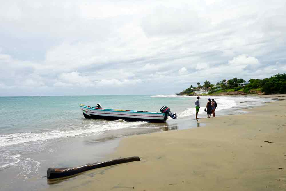 Calabash Beach in Treasure Beach Jamaika