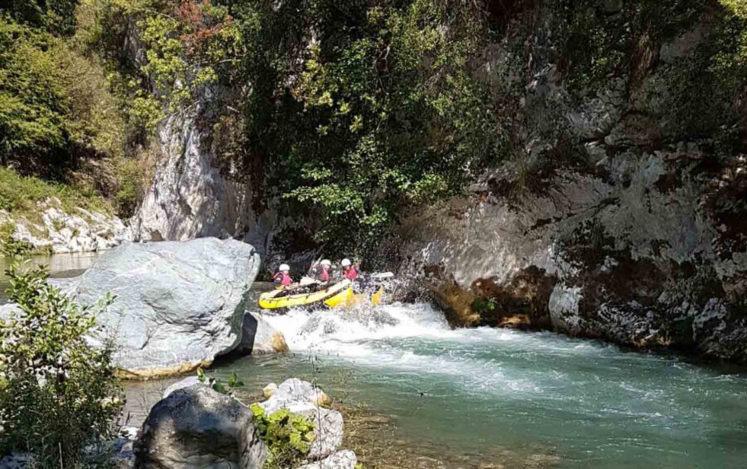 Rafting in Kalabrien