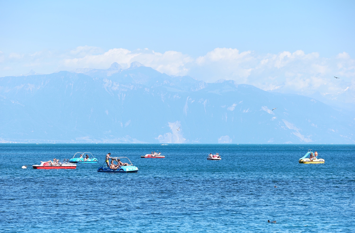 das wunderschöne Lausanne am Genfersee