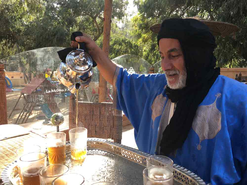 Tee trinken in Agadir