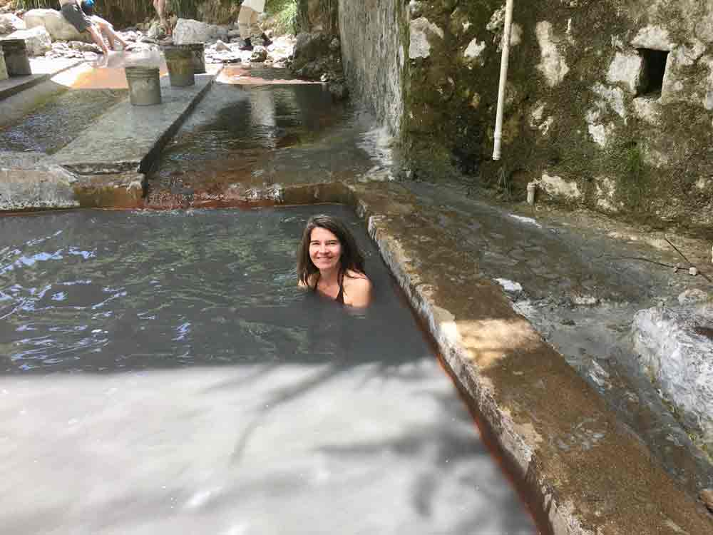Schlammbad sulphur springs saint Lucia ©looping