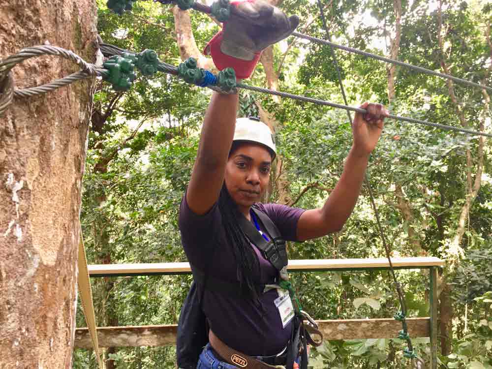 Saint Lucia Ausflugstipps Ziplining