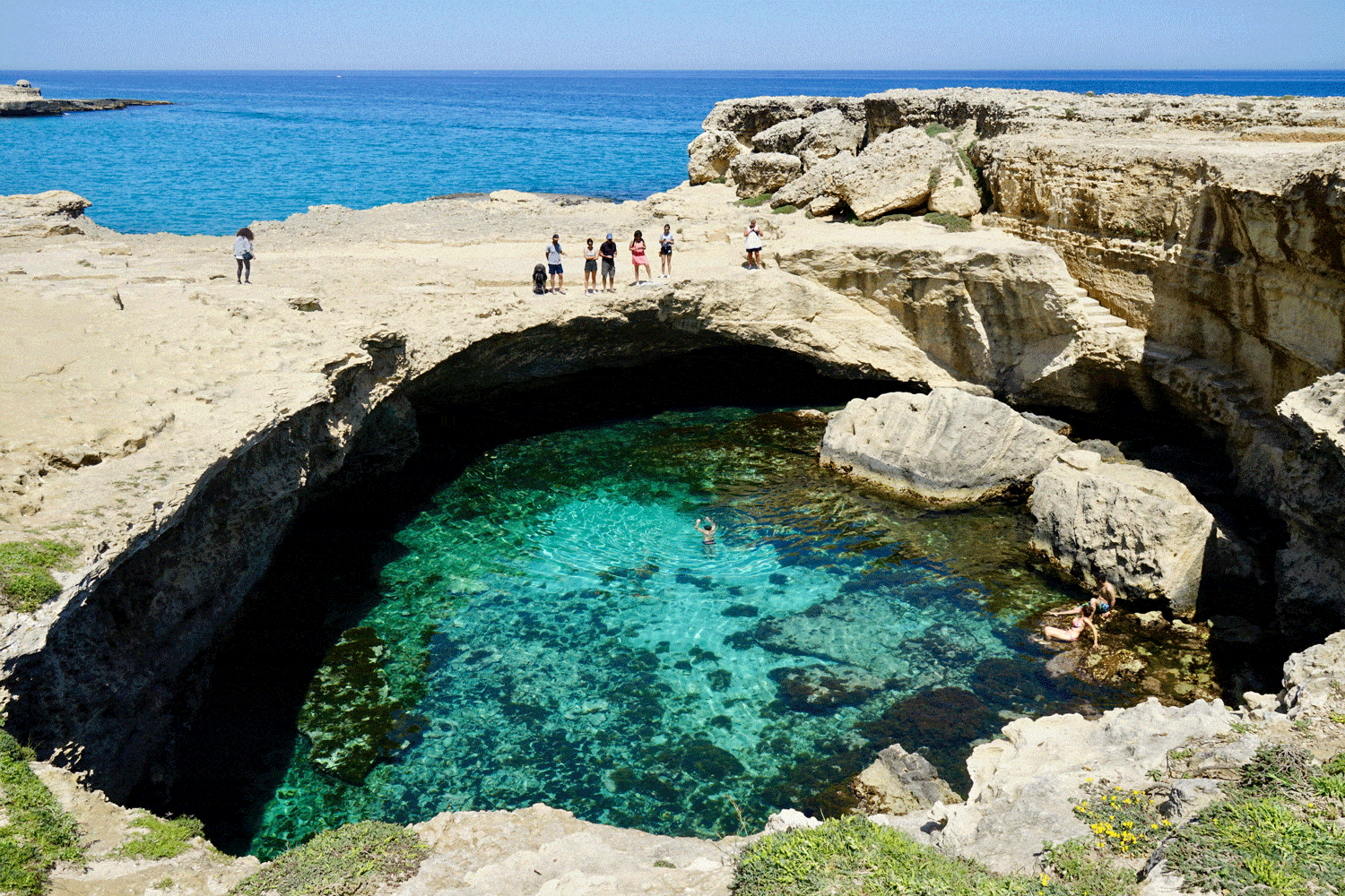 Apulien Grotte der Poesie