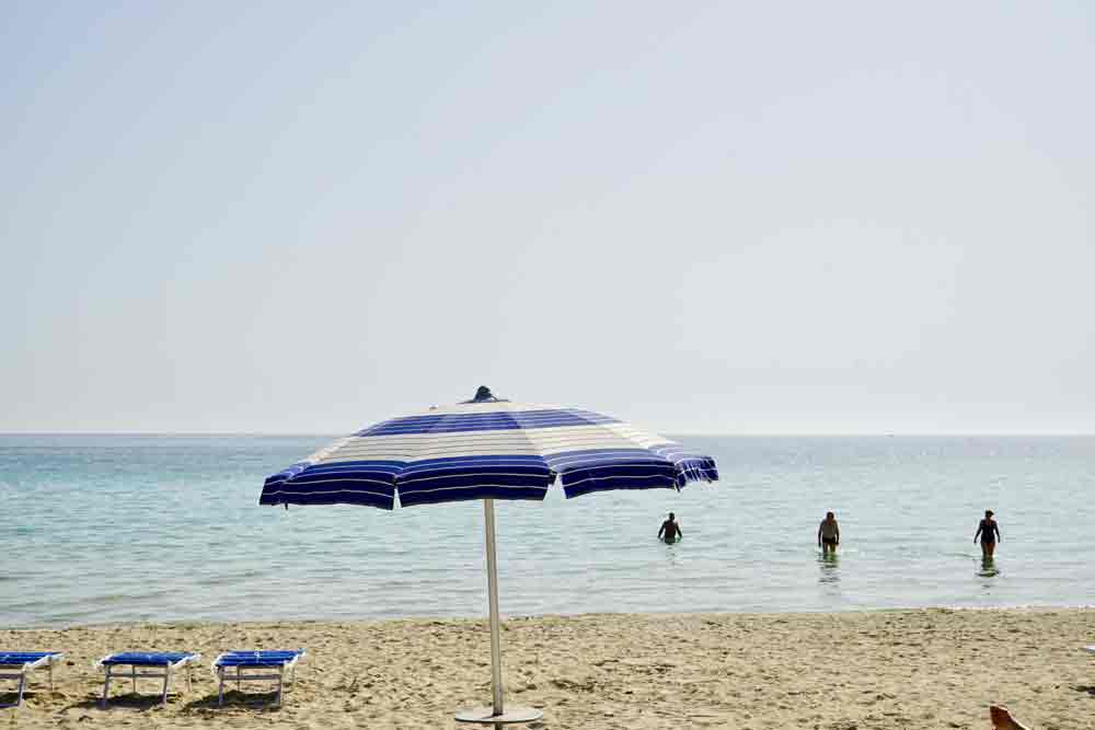 Apulien Strand in der Nähe von Porto Cesareo