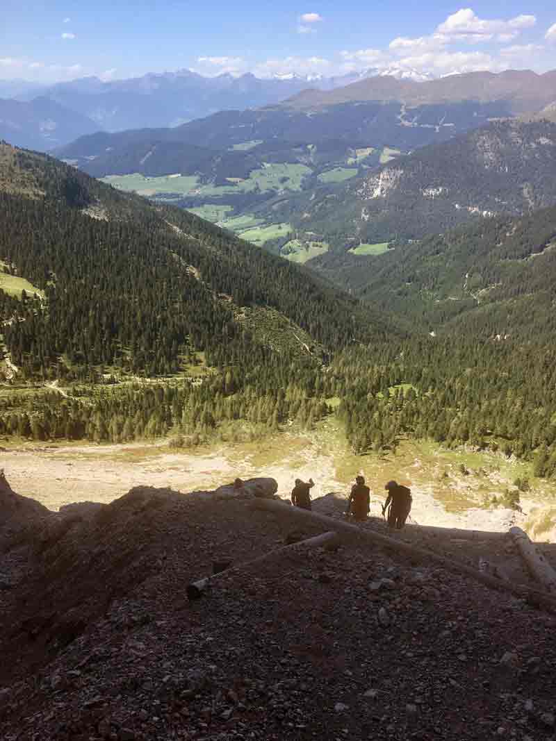 Trekkingtour in den Dolomiten