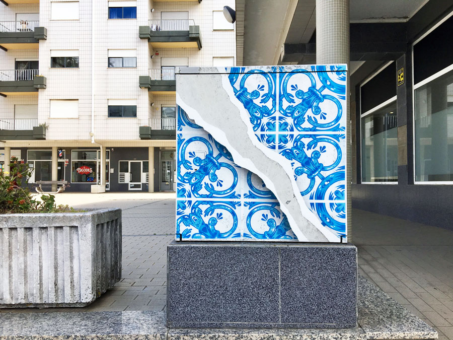 Add Fuel Street Artist aus Lissabon in Estarreja