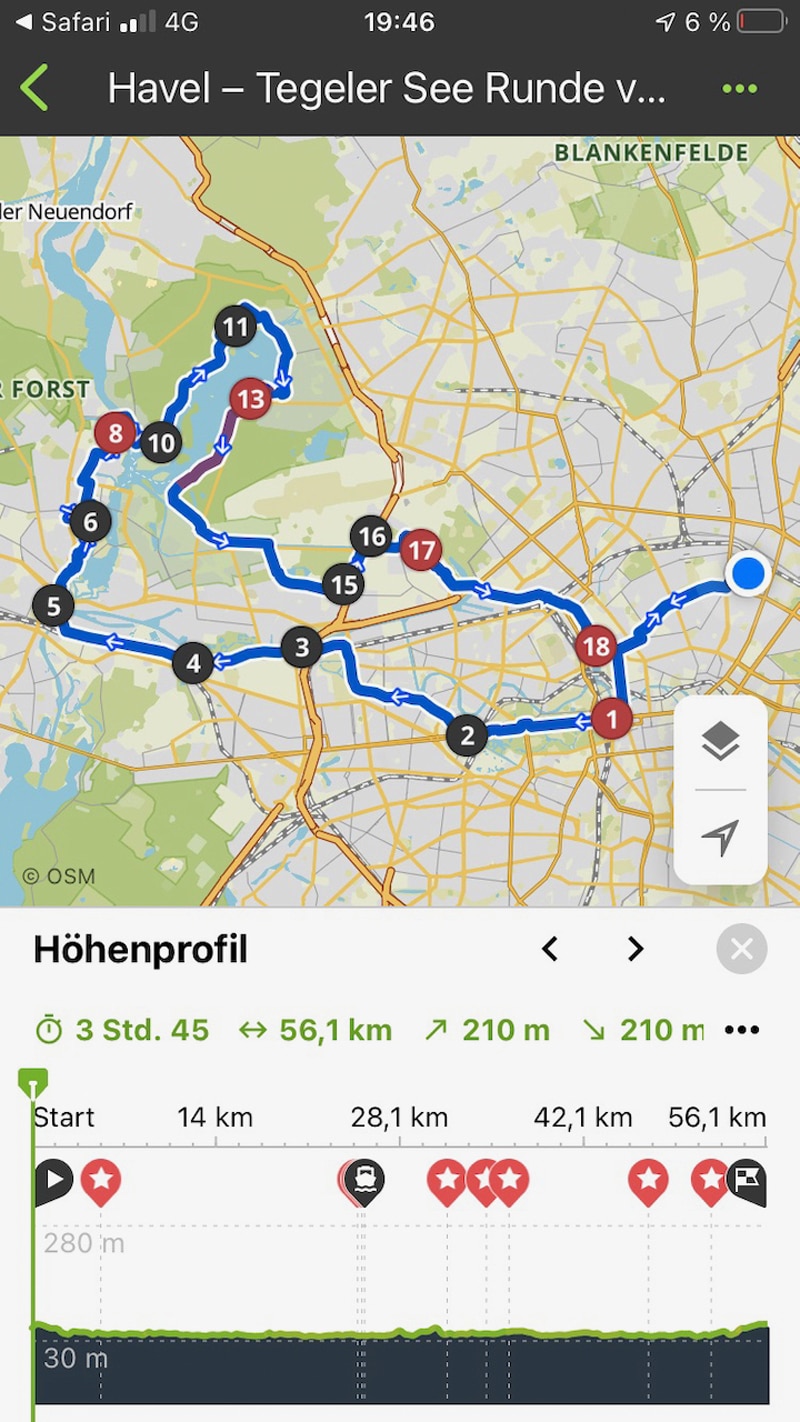Radtour in Berlin