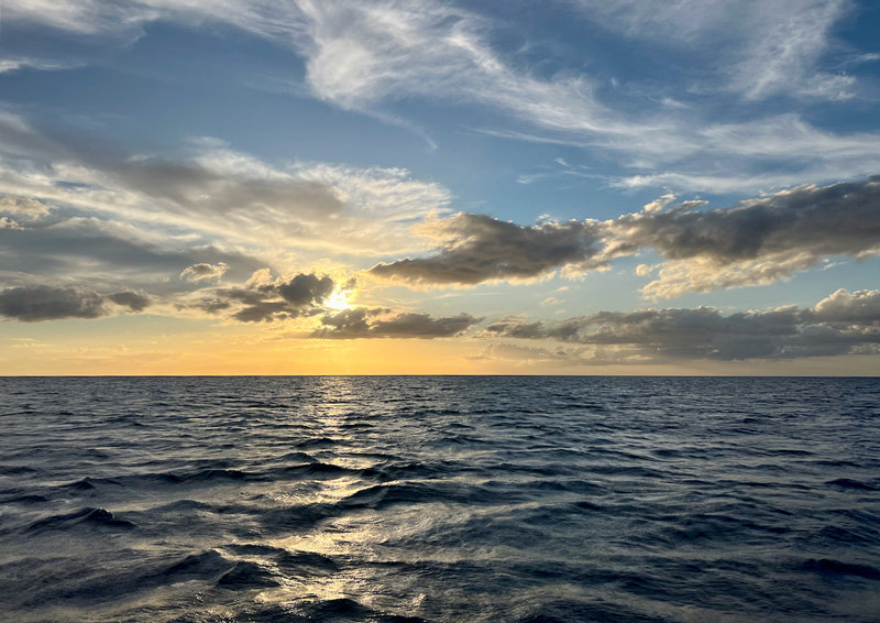 Sonnenuntergang Mauritius