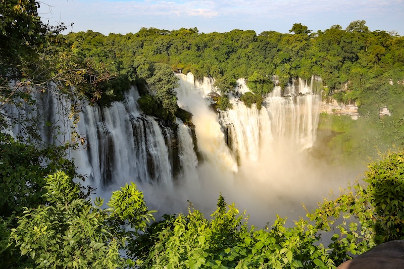 Angola Wasserfall Kalandula