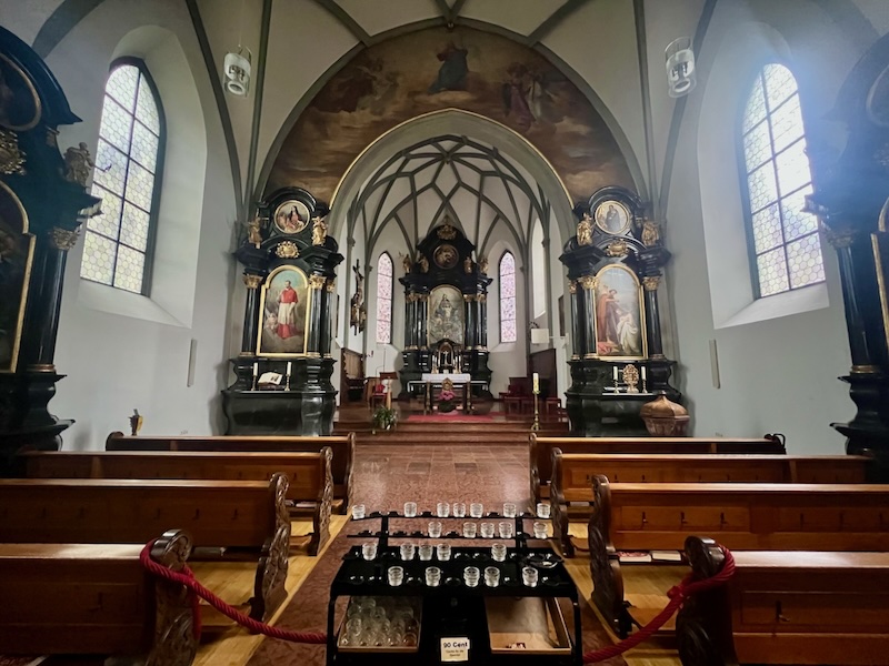 Altarraum Laurentiuskirche Bludenz