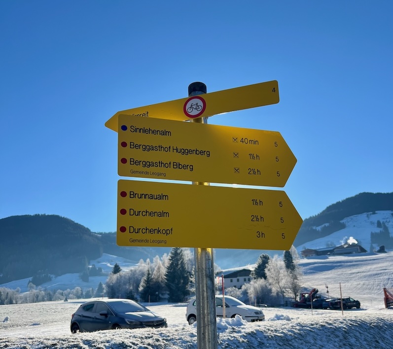 Winterwandern in Leogang
